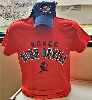 KCKCC Blue Devils Navy Hat/Red Tshirt Combo Image