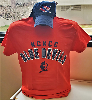 KCKCC Blue Devils Navy Hat/Red Tshirt Combo - Clearance Image